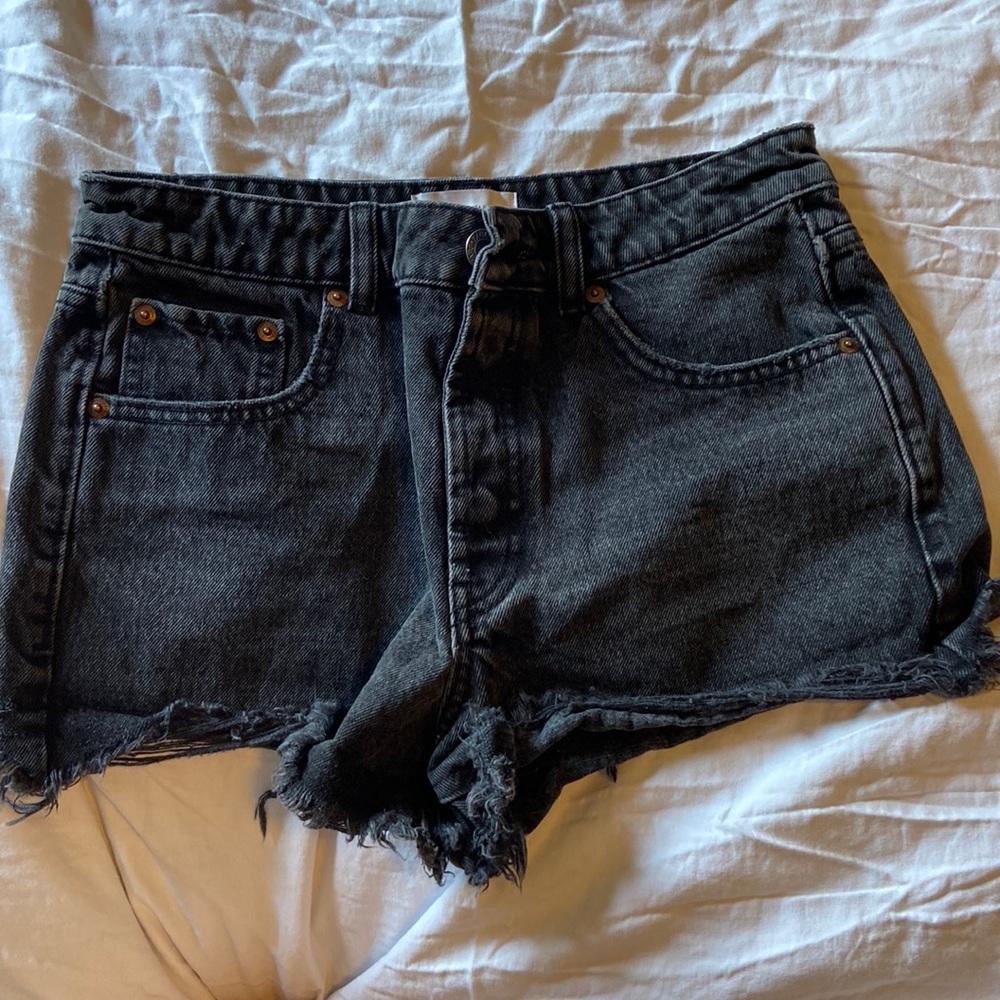 Black ZARA Women’s Denim Shorts Size 4